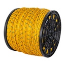 Metro de cuerda amarilla de polipropileno 10mm, carrete 440m