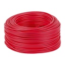 Rollo de 100 metros de cable THW CCA 10 AWG rojo, BASIC