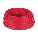 Rollo de 100 metros de cable THW CCA 12 AWG rojo, BASIC