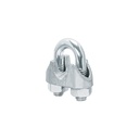 Bolsa c/25 nudos (perros) de hierro p/cable de 5/16', FIERO