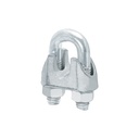 Bolsa c/20 nudos (perros) de hierro p/cable de 3/8', FIERO