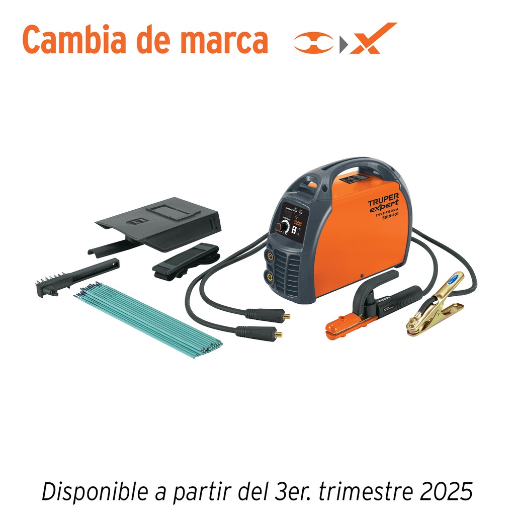 Soldadora inversora 100A, 127V, TRUPER EXPERT