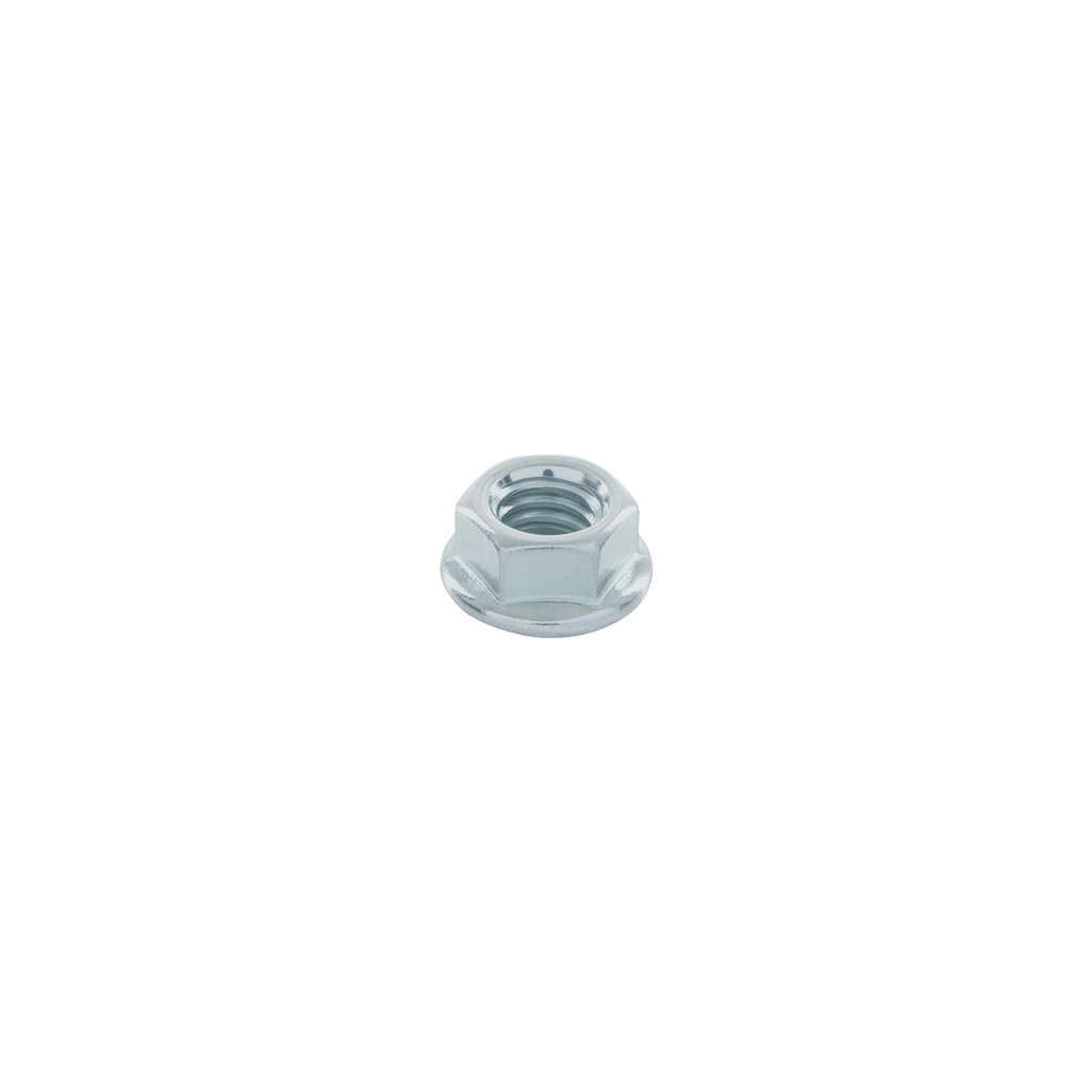 Bolsa con 50 tuercas flange, 3/8', acero galvanizado, FIERO