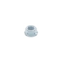 Bolsa con 25 tuercas flange, 1/2', acero galvanizado, FIERO