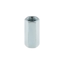 Bolsa con 5 tuercas cople, 1/4' acero galvanizado , FIERO