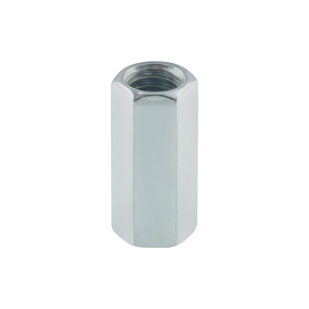 Bolsa con 5 tuercas cople, 3/8' acero galvanizado , FIERO