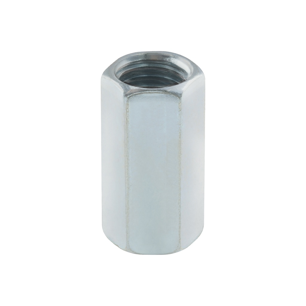 Bolsa con 5 tuercas cople, 1/2' acero galvanizado , FIERO