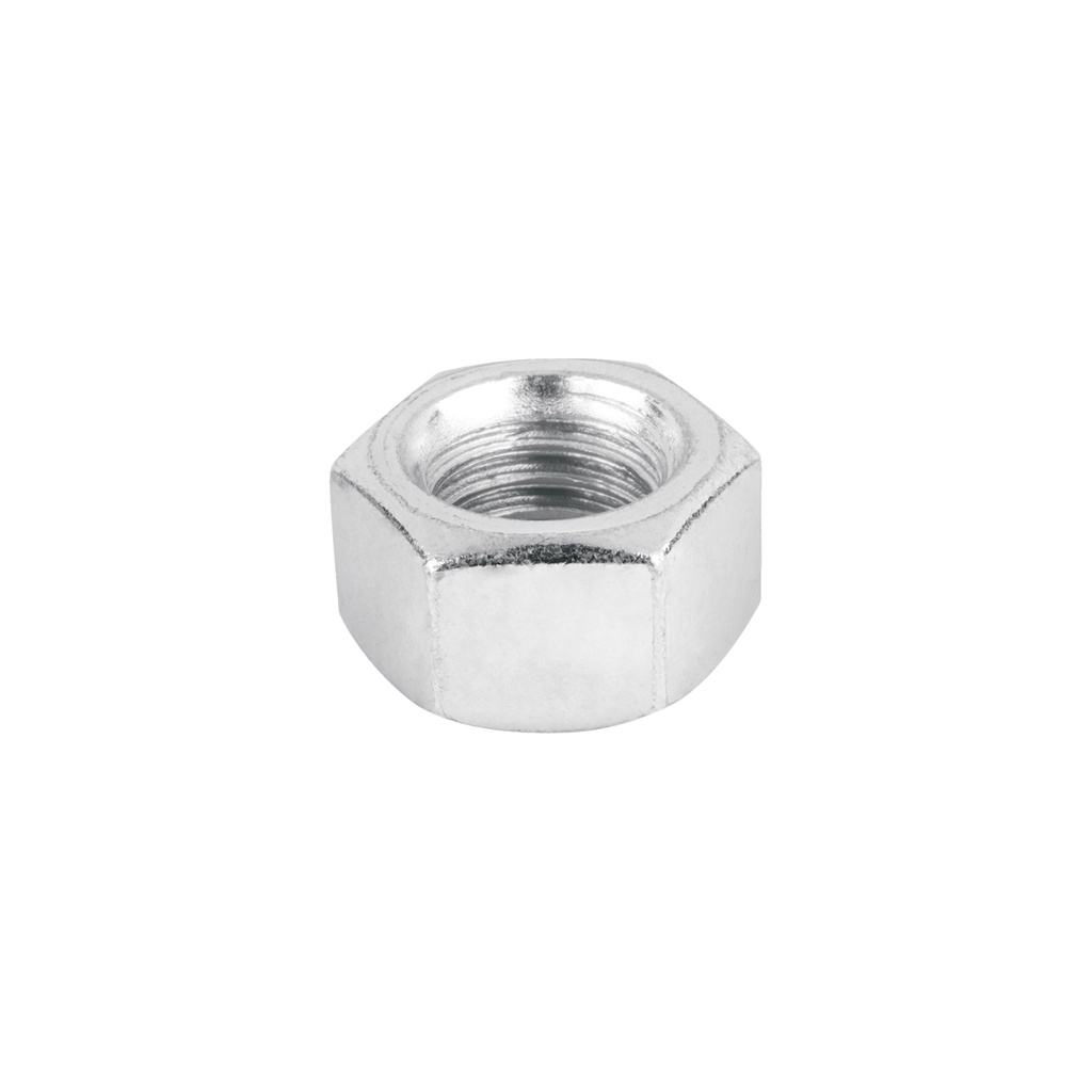 Bolsa con 6 tuercas 1' hexagonales de acero galvanizado
