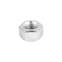 Bolsa con 6 tuercas 1' hexagonales de acero galvanizado