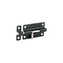 Pasador de barril 4' de acero acabado negro, HERMEX