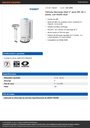 Válvula descarga dual 2' para WC de 1 pieza, con botón dual
