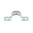 Bolsa c/10 abrazaderas tipo omega 3/4' p/tubo pared gruesa