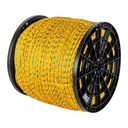 Kilo de cuerda amarilla de polipropileno 6mm, carrete 20kg