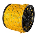 Kilo de cuerda amarilla de polipropileno 19mm, carrete 30kg