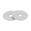 Bolsa de 1 kilo arandelas planas galvanizadas 3/16', FIERO