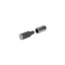 Bisagra tubular soldable de 1', HERMEX