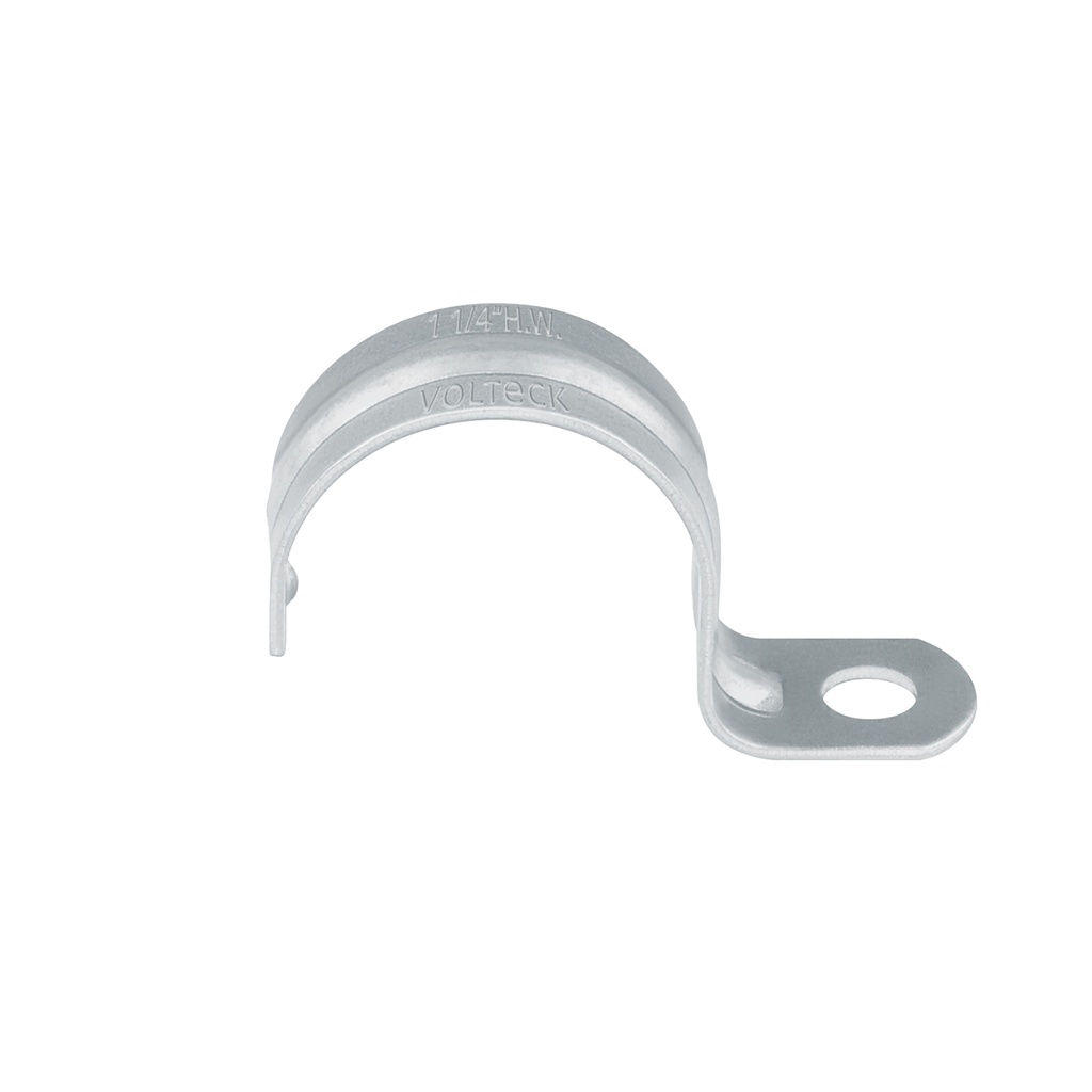 Bolsa c/5 abrazaderas tipo uña 1-1/4' p/tubo pared gruesa