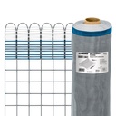 Rollo de 30 m x 1.05 m de malla mosquitera plástica gris