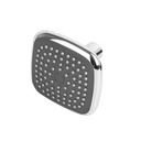 Regadera cuadrada de ABS 3-3/4' sin brazo, FOSET BASIC