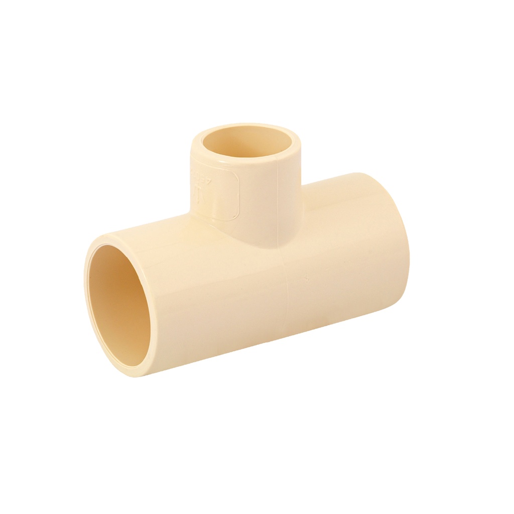 Tee reducida central de CPVC 3/4' x 3/4' x 1/2', FOSET