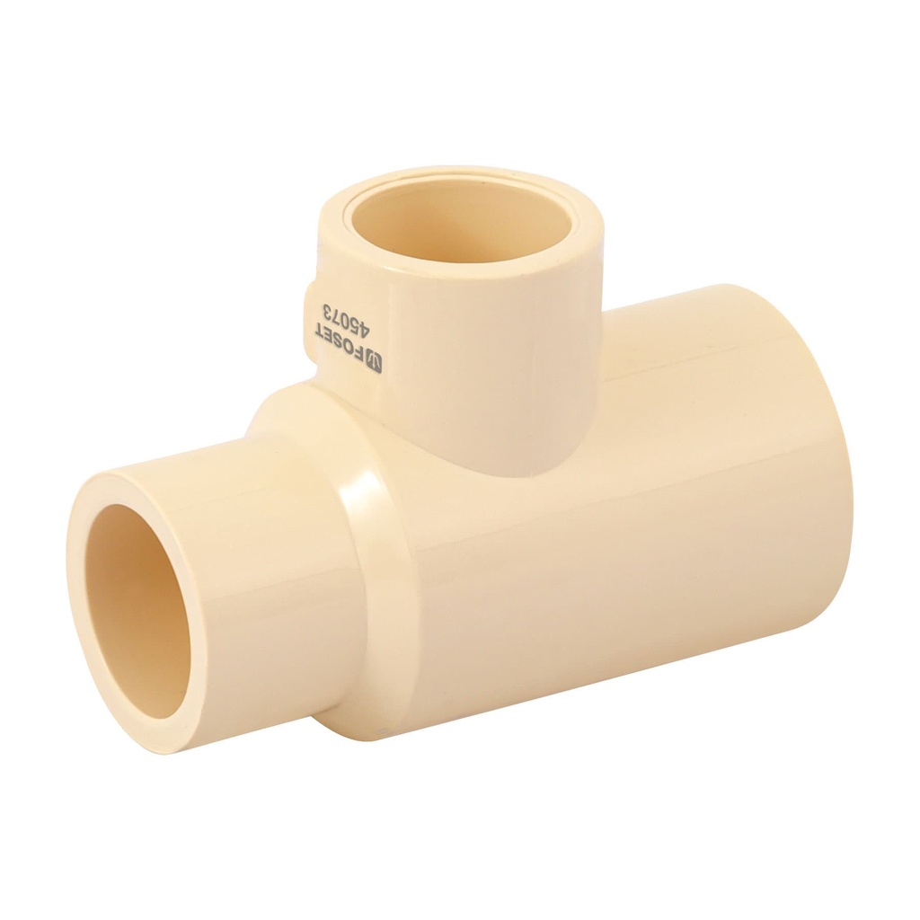 Tee reducida lateral de CPVC 3/4' x 1/2' x 1/2' , FOSET