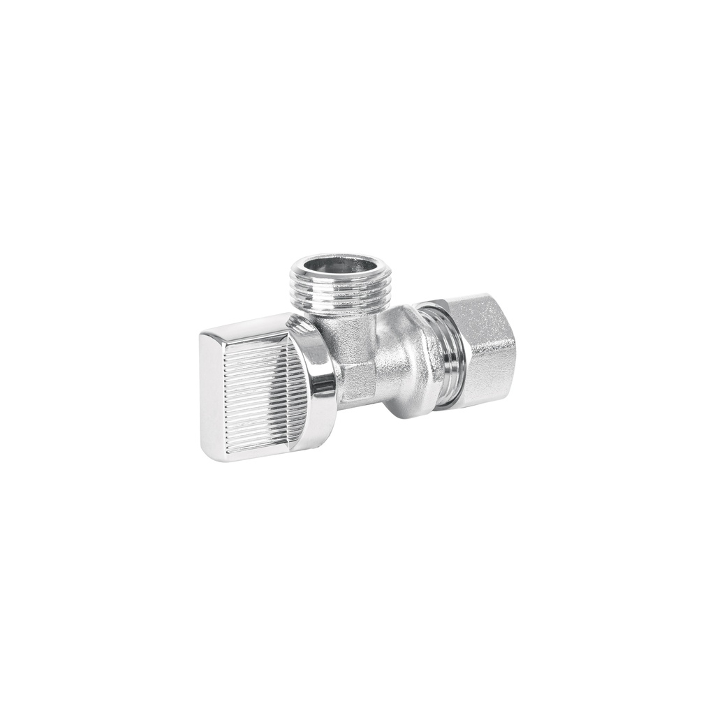 Llave angular 1/2', 1/4 de vuelta, barrilito, BASIC