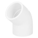 Codo 45° de PVC de 1', FOSET