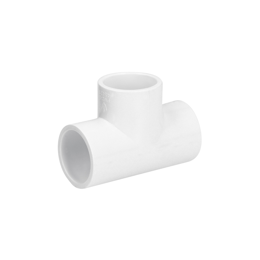 Tee sencilla de PVC 3/4', FOSET