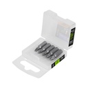 Estuche con 5 puntas pozidriv PZ1 largo 1', TRUPER EXPERT