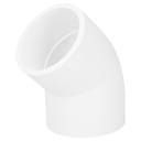 Codo 45° de PVC de 1-1/2', FOSET