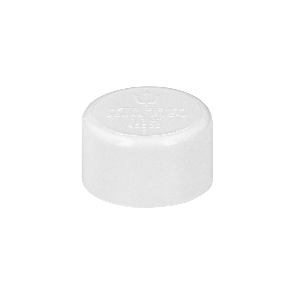 Tapón de PVC 1-1/4', FOSET