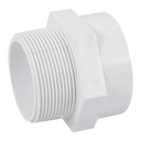 Adaptador macho de PVC de 2', FOSET