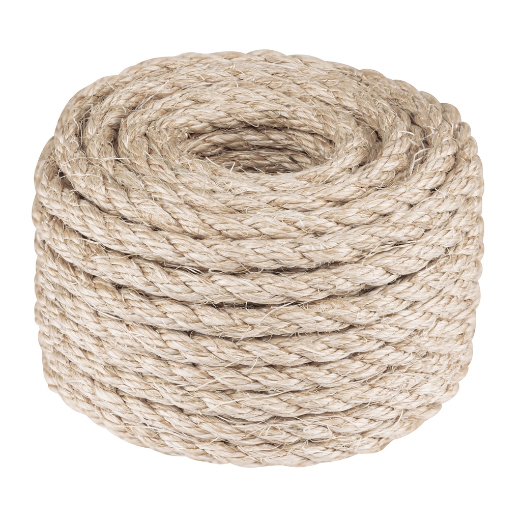 Piola de Sisal (henequén) de 10 mm x 15 m natural, FIERO