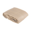Toldo sombra 80%, raschel beige, 3m x 3m, FIERO