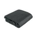 Toldo sombra 90%, raschel negro, 3m x 3m, FIERO