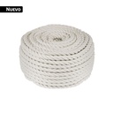 Piola de algodón de 6 mm, rollo, natural, 1 kg, FIERO