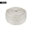 Piola de algodón de 10 mm, rollo, natural, 1 kg, FIERO