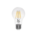 Foco LED filamento 6 W, A19, 2700K luz ambar, E26, VOLTECK