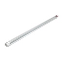 Tubo LED T8 9W G13, 6500K blanca fría, transparente, VOLTECK