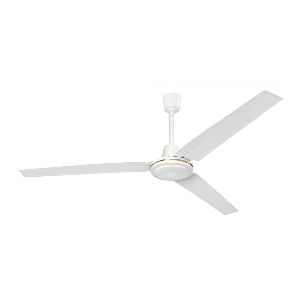 Ventilador de techo para interior, 56', blanco, VOLTECK