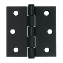 Bisagra cuadrada 2 1/2', negro mate, cabeza plana, HERMEX