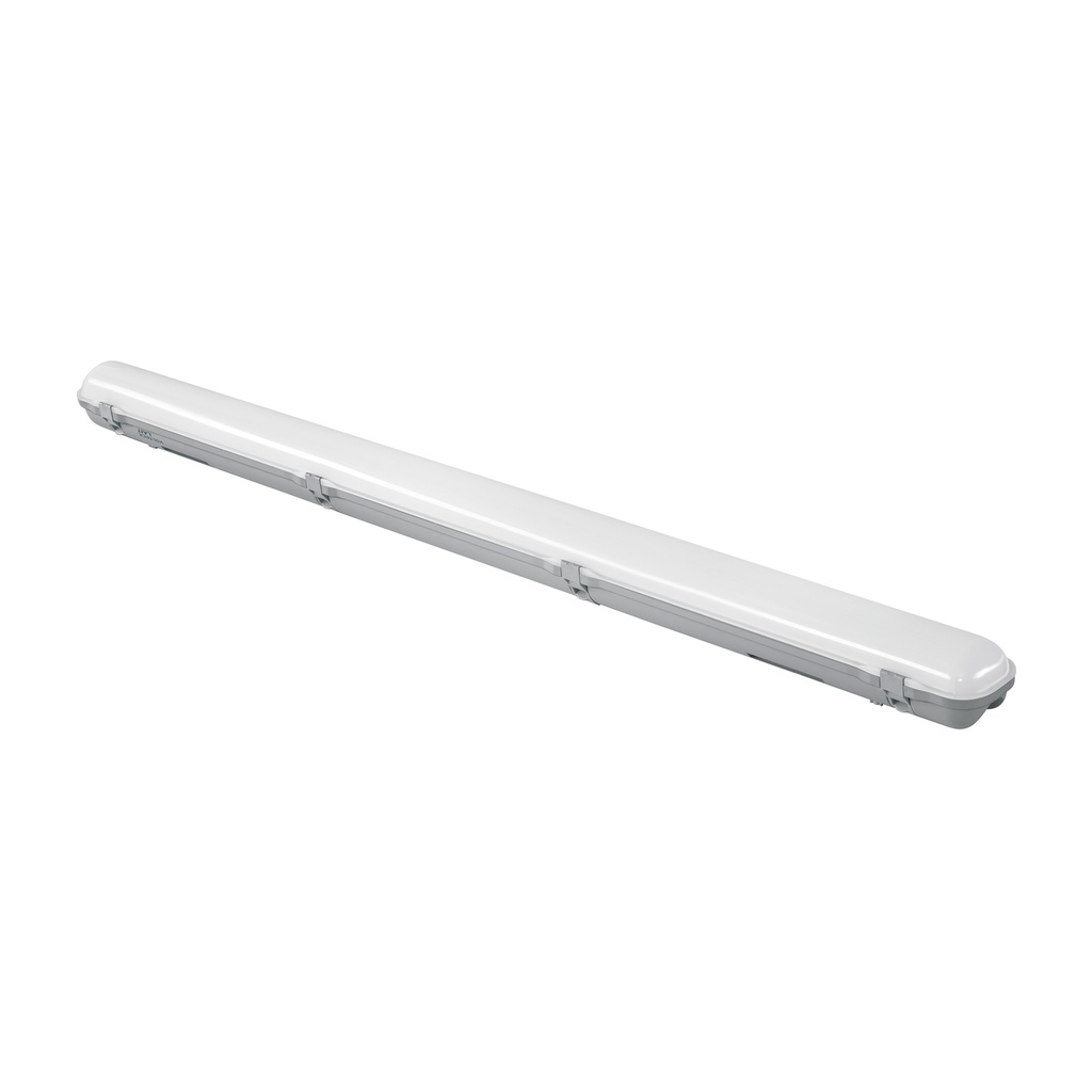 Luminario lineal LED 36W, 6500K, a prueba de vapor, de sobre