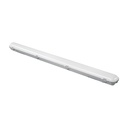 Luminario lineal LED 36W, 6500K, a prueba de vapor, de sobre