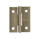 Bisagra rectangular 1-1/2' latón antiguo, HERMEX
