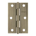 Bisagra rectangular 2-1/2' latón antiguo, HERMEX