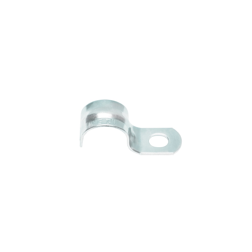 Bolsa c/10 abrazaderas tipo uña 1/2' p/tubo pared delgada