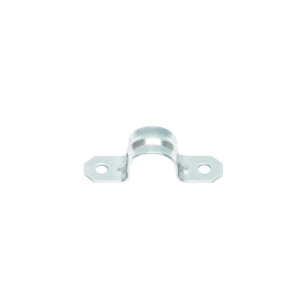 Bolsa c/10 abrazaderas tipo omega 1/2' p/tubo pared delgada