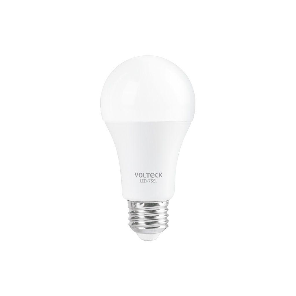 Foco LED 10W (75W) A19, sensor de luz, 6500K, VOLTECK