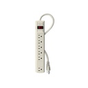 Multicontacto 16 AWG uso rudo con 6 entradas, VOLTECK