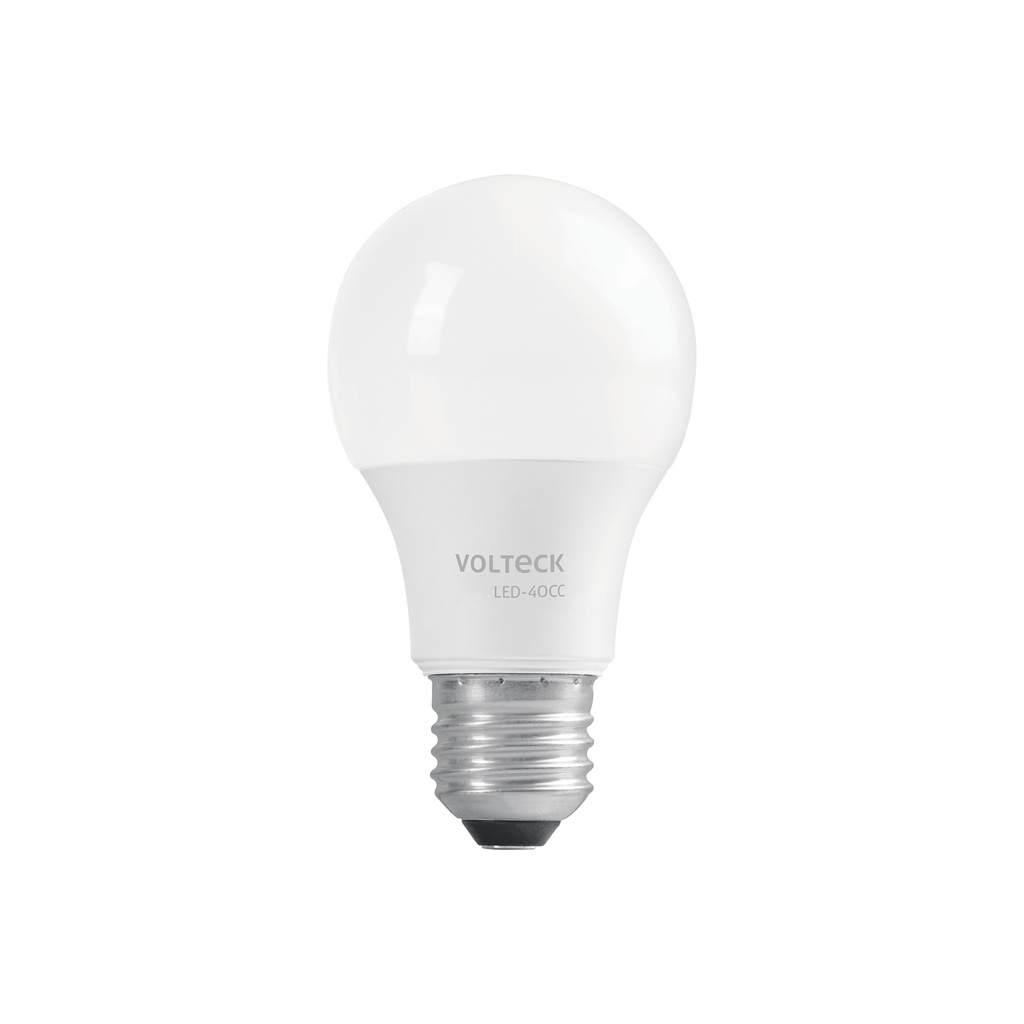 Foco LED 6W (40W) A19, 3000K blanca cálida, 440 lm, caja